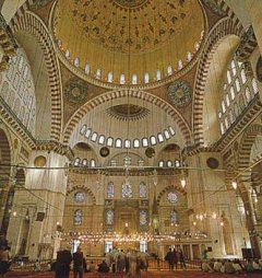 Suleymaniye Mosque (inside)
